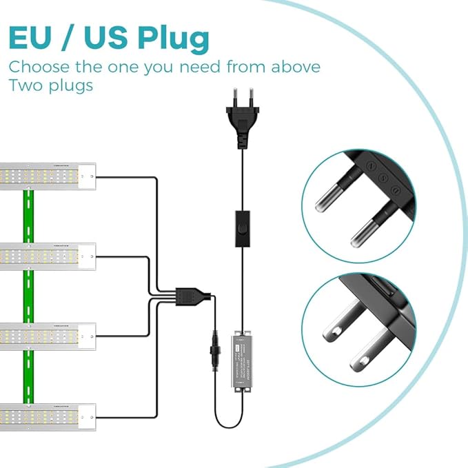 2PCS 800W LED Plant Light A Full Spectrum With UV &amp IR Meeting Plants' Growth Needs At All Stages Veg/Bloom Modes Dimmable Suitable For Indoor Growth Boxes Greenhouse Tents Hydroponics Flower Pott