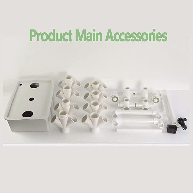 Hydroponic Tower Growing Sytem4 Columns 32 Plants Sites Vertical Grow TowerAeroponics Growing Kit for Indoor &amp Outdoor for Herbs Fruits and Vegetables