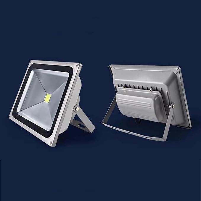 Brightness Floodlights LED Square Outdoor Rectangle Spotlight Waterproof IP66 Wall Washer Beam Light for Patio Garden Driveway Landscape(10W)