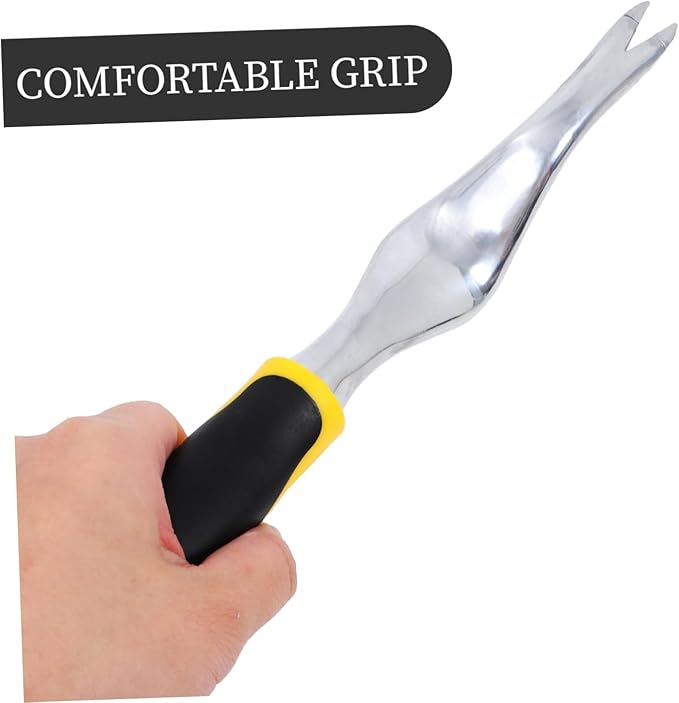 VICASKY 1set Ergonomic Gardening Tool Set Kit Trowel Hand Rake and Small Fork for Easy Planting and Weeding for Indoor and Outdoor Gardening