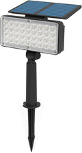 LED Outdoor Solar Lights Waterproof Landscape Spotlights RGB Garden Lights Wireless Solar Powered Outdoor Lights/Lighting for Yard Walkway Driveway Porch Patio