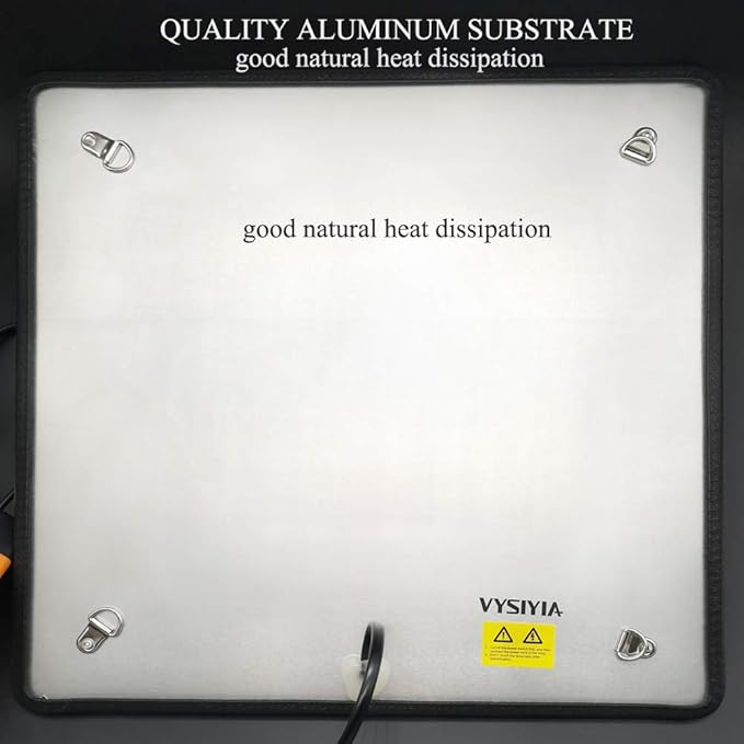 LED Grow Light 1000W 225 LED Ultra Thin Light Weight Easy to Install Red Light