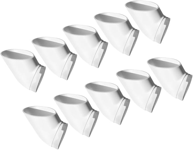 Sosoport 20pcs Hydroponic Planting Cups Mesh Net Cups for Hydroponics Vertical Tower