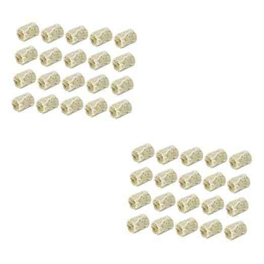 POPETPOP 2sets for Plants Wool Grow Cubes Complete Hydroponic Kit No Root Interference 40pcs*2