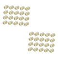 POPETPOP 2sets for Plants Wool Grow Cubes Complete Hydroponic Kit No Root Interference 40pcs*2