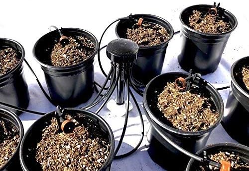 One Stop Outdoor USA Made - 12 Plant (Outlet) - 1 GPH Distributing Bubbler Manifold - for : Hydroponics &amp Drip Irrigation (1 GPH)