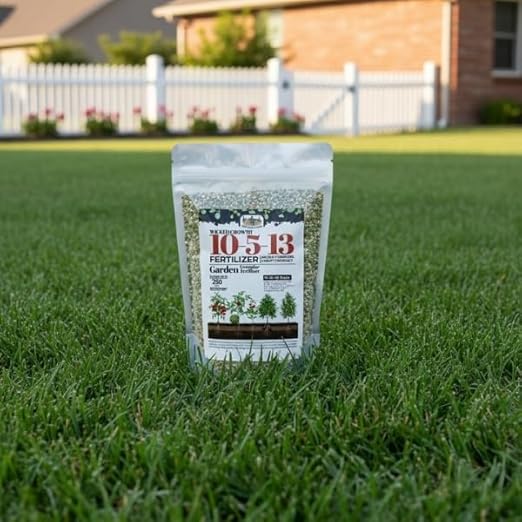 Old Cobblers Farm™ Wicked Growth 10-5-13 Fertilizer with Micronutrients - High Nitrogen-Phosphate - Strong Roots Healthy Growth and Lasting Blooms (5 lbs | 10 lbs | 15 lbs | 20 lbs) (15 lbs)