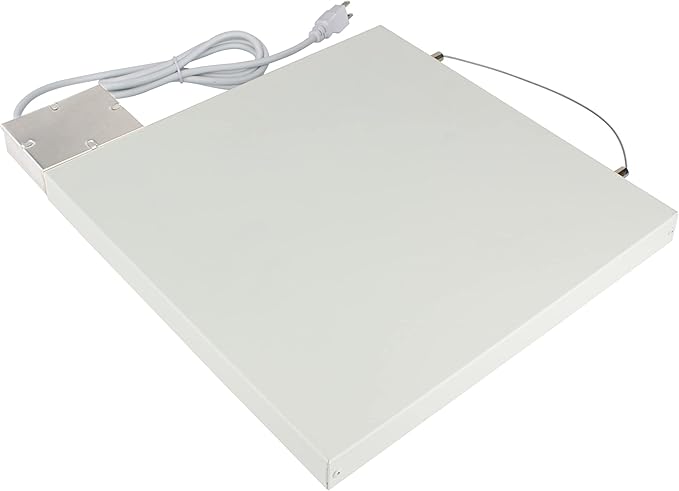 The LED Panel with UV 365nm Light 1X1Ft/50W &amp Build-in Timer120-277V Input Great for a Stand Along LED Grow Lights or Boost UV Input to get Strong and Fast Growing. (1X1Ft/50W)