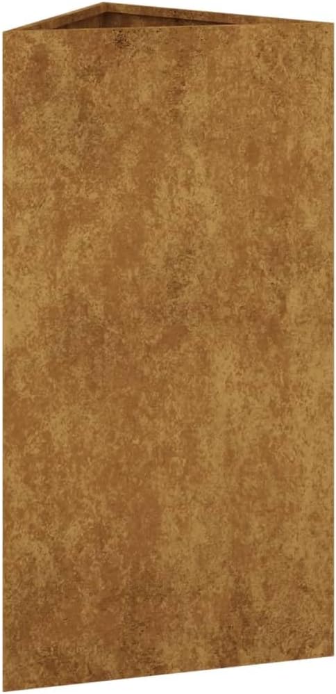 Garden PlanterGreenhouse PlanterDecorative Patio PlantersPatio Raised BedsVegetable PlantersHerb Plantersfor HerbsFruitsDeep-Rooted VegetablesFlowers15.7x13.6x29.5 Corten Steel