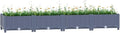 SKM Raised Bed 160x40x23 cm Polypropylene (Weight-12KG)-0400