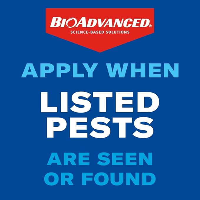 BioAdvanced Season Long Grub Control Granules - Kills Grubs Mole Crickets Cinch Bugs and More - Creates Protective Zone - 10 lb Bag