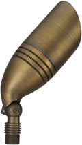 LV07AB Brass Constructed Outdoor Up Light with Clear Glass Shade Bronze Finish