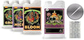 Advanced Nutrients Bloom Grow Micro 4L &amp Voodoo Juice 1L w/Conversion Card &amp Pipette