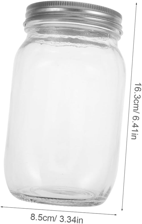 1 Set Portable Sprouting Jar Kit with Filter Lid Sleeve Elegant Mason Jar for Sprouting Food Storage and Plant Growth Easy to Clean and Multipurpose