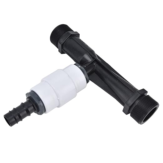 G2 External Thread Venturi Fertilizer with Check Valve for Garden