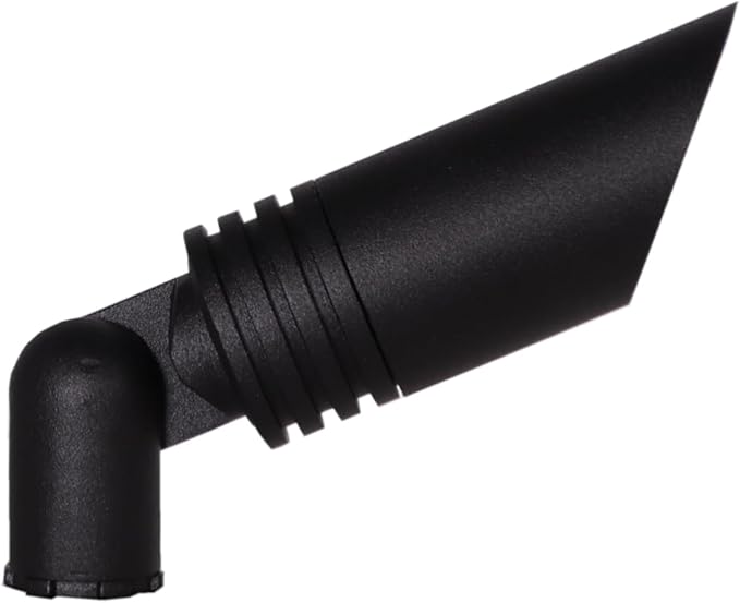 Best Pro Lighting Low Voltage Landscape Mini Spot Light 12V Integrated 3W LED 2700K Warm White Outdoor Spotlight Directional Up Lighting with Stake for Bushes Trees Shrubs Die-cast Aluminum