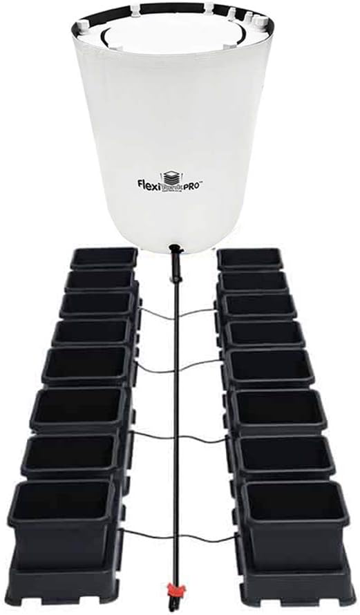 AutoPot Easy2Grow 16 System 3.9 gal Pots w/ 60 gal Flexi Tank Pro