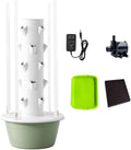 Hydroponics Growing Tower Hydroponics Tower Garden Growing for Home Garden Vertical Planter with LED Light Tower Hydroponics for Herbs and Vegetables28holes
