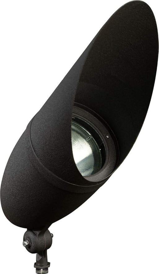 DPR41-HOOD-B Par 38 Hooded Spot Light Black Finish