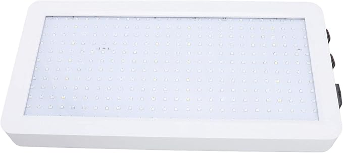 Plant Grow Light 2000W Full Spectrum LED Grow Light 3000lm Double Switch Plant Grow Light for Indoor Plants Veg and Flower Grow Light (US Plug)