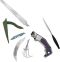 Garden Tool Set Stainless Steel Heavy Duty Gardening Tool Set with One Touch Safety Locking Storage Case Outdoor Hand Tools Ideal Garden Tool Kit Gifts for Women and Men