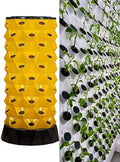 Aeroponic Garden Tower - Hydroponic Growing System for Vegetables Herbs and Strawberries - 48 Holes for Indoor and Outdoor Use