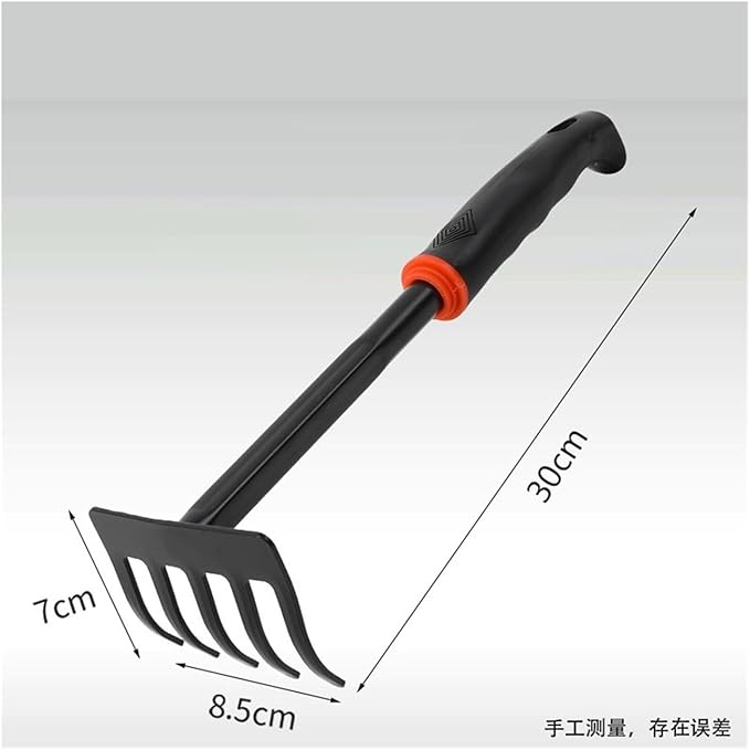 Premium Household Gardening Tools Set - Spade Shovel Rake Fork Hoe Combination for Efficient Gardening(Set-b)