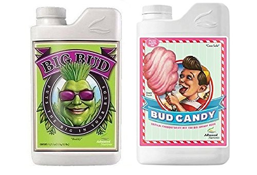 Advanced Nutrients Big Bud and Bud Candy Bundle Set Fertilizers Hydroponics (23 Liter)