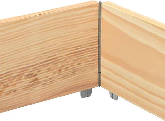 Wooden Garden Planter Box Outdoor Raised Garden Bed Wood Raised Garden Beds for Flowers Vegetables Herbs 31.5x23.6 Solid Pine Wood-166