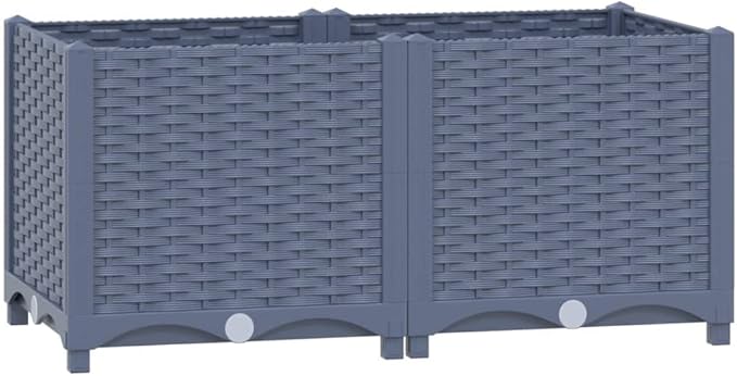 YAFF Raised Bed 31.5x15.7x15 Polypropylene (11.396lbs)