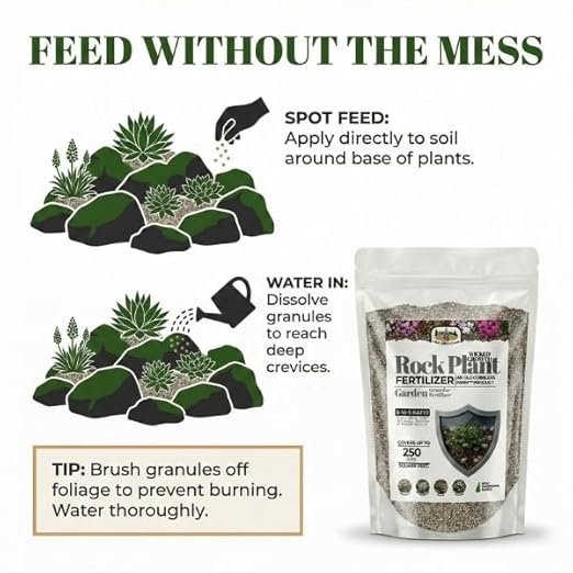 Old Cobblers Farm™ Wicked Growth Alpine/Rock Garden Plants Fertilizer - Designed for Hardy Growth and Vibrant Blooms in Thin Rocky soils (5 lbs | 10 lbs | 15 lbs | 20 lbs) (10 lbs)