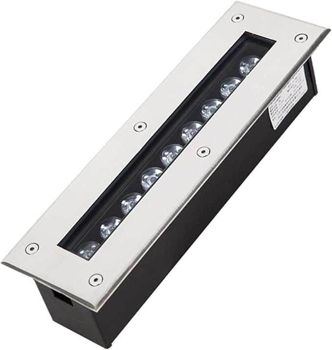 LED Beam Spotlight - 3W Outdoor SpotlightUnderground Light LED Ultra-Thin Recessed Patio Floor Light IP67 Waterproof Landscape Lights Built-in Floor lampfor Outdoor Sidewalk Garden(Cold White