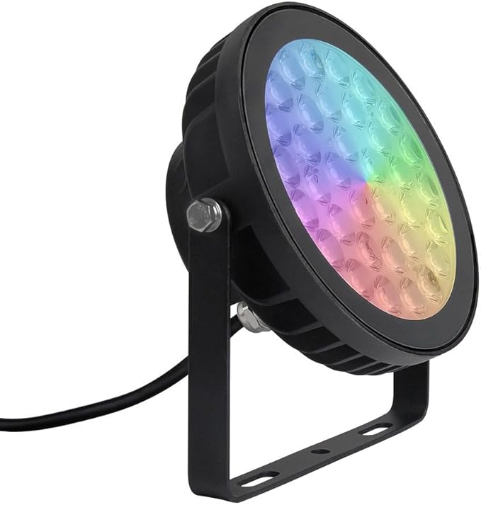 LGIDTECH FUTC05ZR Miboxer Zigbee 3.0 RGB+CCT LED Garden Light 25WCompatible with Philips Hue Amazon Echo Plus (2nd Gen)Memory and DND Function