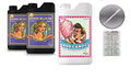 Advanced Nutrients Sensi Bloom A and B 4 Liter with Bud Candy 1 Liter Bundle with Conversion Chart and 3mL Pipette