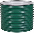 Thicker Round Galvanized Raised Garden Bed Kit Round Large Planting Box Rubber Strip Edging Planter Raised Beds for Planting Herbs and Flowers Diameter 107cm (Color : Green Size : 107x81cm)