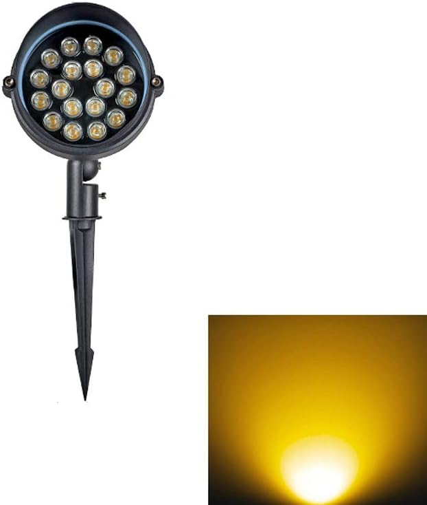6W/12W/18W LED RGB Color Gradient Light Outdoor Waterproof Tree Spotlight Villa Community Park Landscape Ground Lights Garden Patio Aluminum Flood Light IP65 Fittings