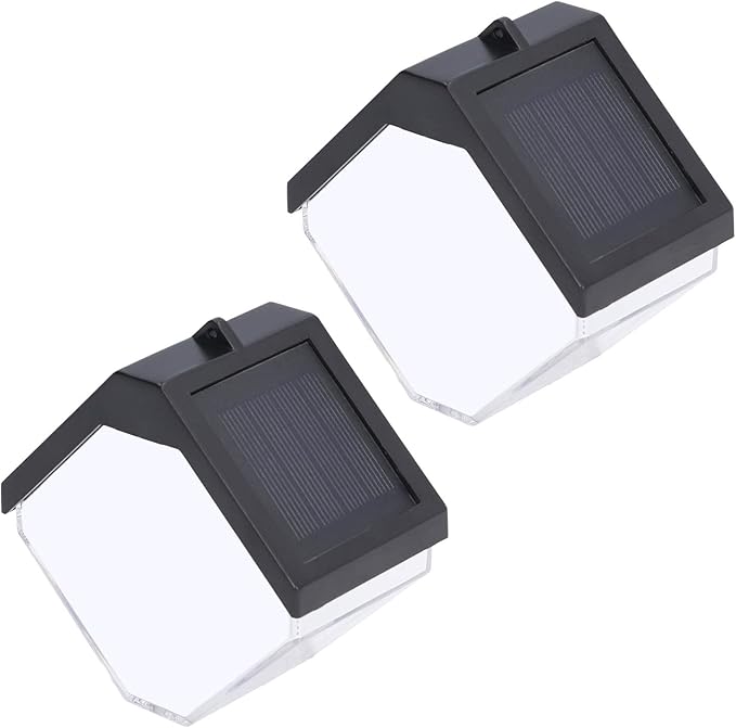 Solar Wall Lights Dual Light Modes IP55 Waterproof Long Life Time Solar Landscape Spotlights Outdoor for Garden Yard