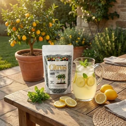 Old Cobblers Farm™ Wicked Organics Organic Citrus Fertilizer - Balanced Nutrition Supports Healthy Roots Green Foliage &amp Flavorful Fruit (5 lbs | 10 lbs | 15 lbs | 20 lbs) (5 lbs)