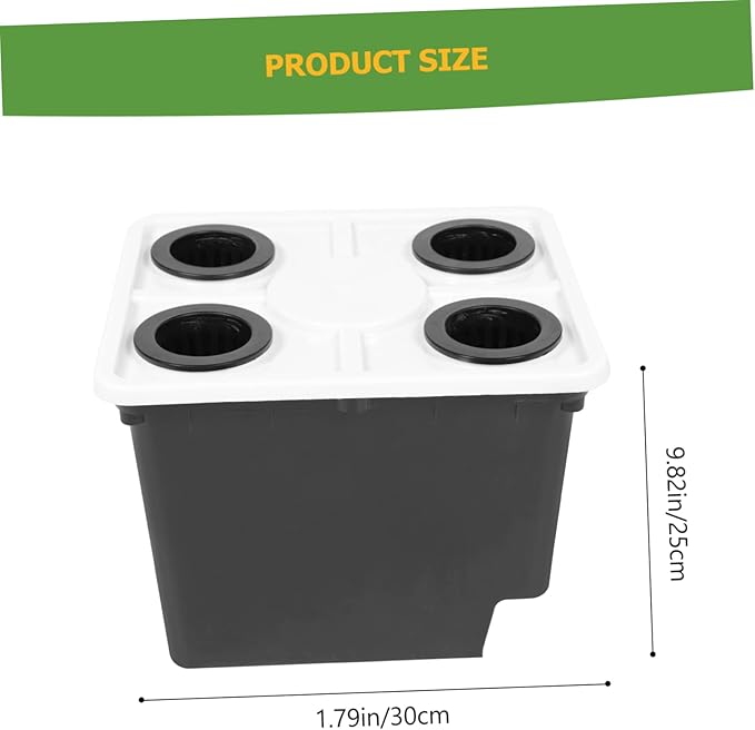 Soilless Cultivation Bucket Hydroponics Plant Growth Basket for Greenhouse Vegetable Cultivation Durable Design for Indoor Gardening and Automatic Watering Systems