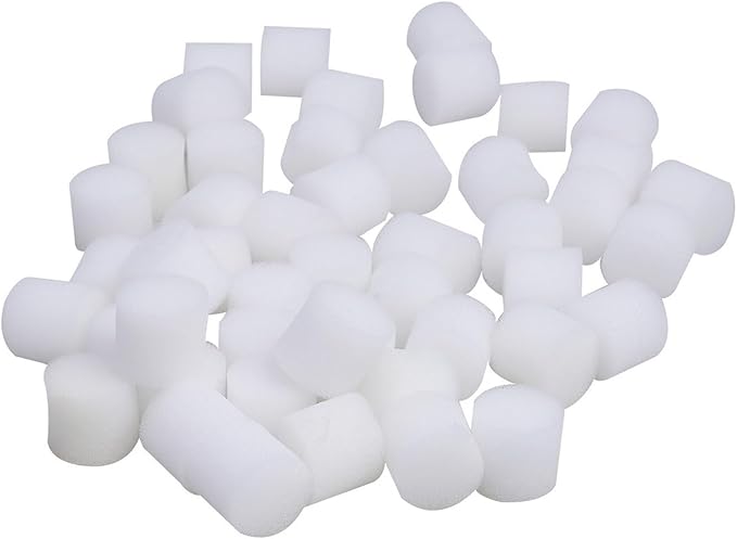 200PCS 30MM Fixing Planting Hydroponic Sponge Soilless Hydroponic Sponge Cultivation Sponge Practical Gardening Tools(3X6CM)