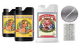 Advanced Nutrients Sensi Grow A and B 4 Liter with Carboload 4 Liter Bundle and Conversion Chart and 3mL Pipette