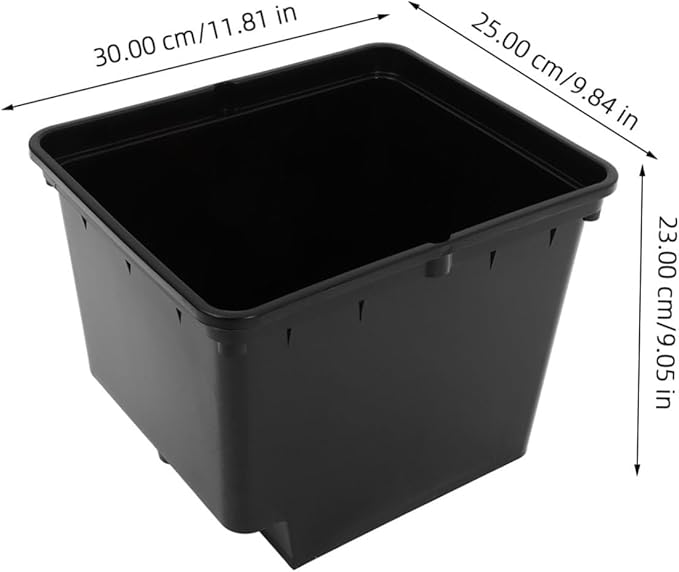 1set Hydroponic Plant Nursery Buckets for Soilless Vegetable and Fruit Cultivation Sturdy Material Easy to Assemble for Greenhouses and Balconies No Lid