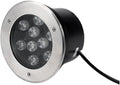 In Ground Spotlights - LED Landscape Lights AC85-265V Outdoor Spotlight Floodlight IP67 Waterproof Outdoor Recessed Spot Light For Garden Yard Construction Lighting(Warm White15W(85-265v))