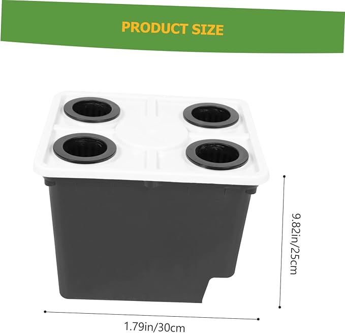 YARNOW Hydroponic Garden Barrels Soilless Cultivation Barrels for Home Balcony Planting