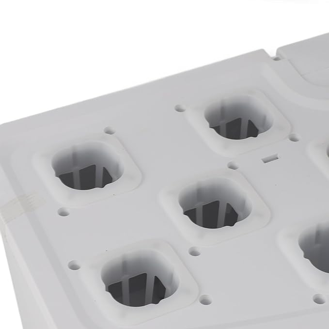 Hydroponics Growing System Indoor Garden 12 Pods System Garden Kit LED Grow Light Height Adjustable Hydroponic Planter Plant Germination Kit Gardening Gifts for Women (White)