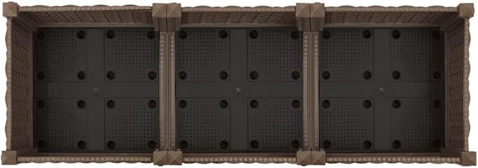 YAFF Raised Bed 47.2x15.7x9.1 Polypropylene (11.154lbs)
