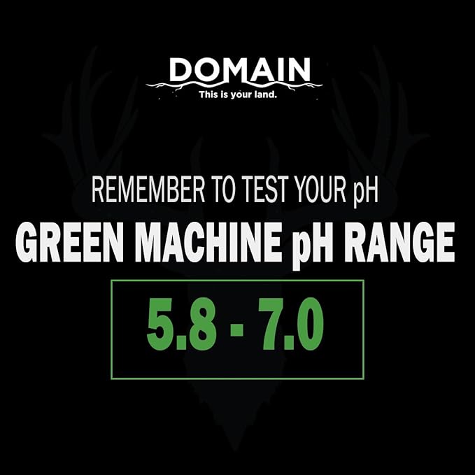 Domain Outdoor Green Machine Food Plot Seed for Deer 1/4 Acre Winter Peas Forage Oats Winter Rye Forage Rape Radish Highly Attractive Food Source Will Stay Green