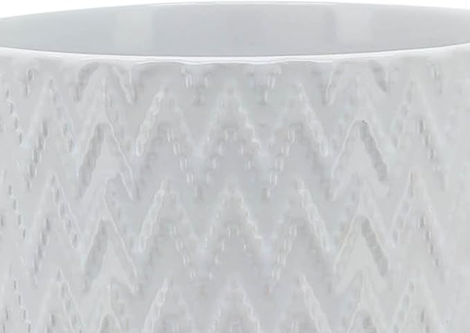 5 Planter W Stand White