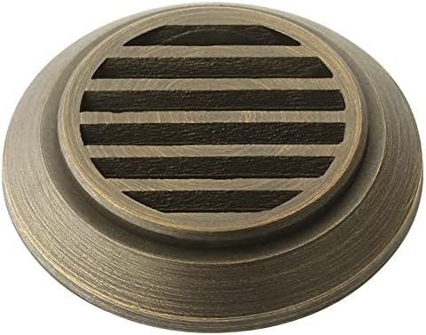16146CBR Landscape LED Louver Centennial Brass