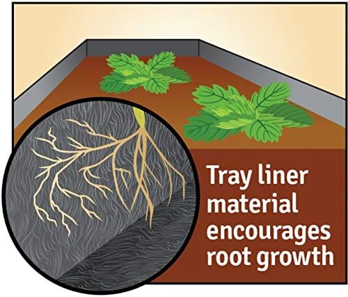 Smart Pot Tray Liner Raised Bed Flood 4 ft x 8 ft (48 x 96)